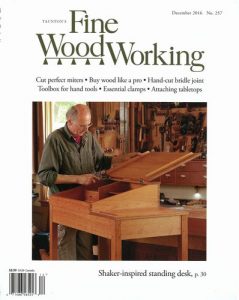 Fine Wood Working December 2016 ISSUE 257販売のご案内
