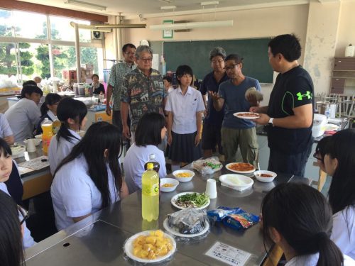 陸前高田米崎中学校仮設支援