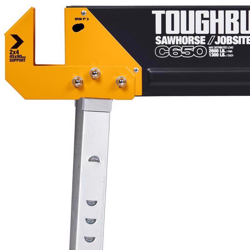 ToughBuilt 調節式折り畳みソーホース