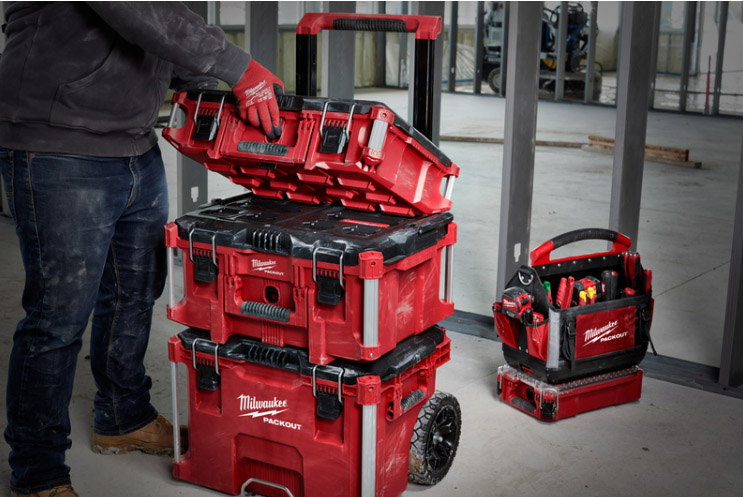 Milwaukee PACKOUT 耐衝撃性ツールボックス ラージ (48-22-8425) - アメリカのホームセンター ACE HARDWARE  JAPAN