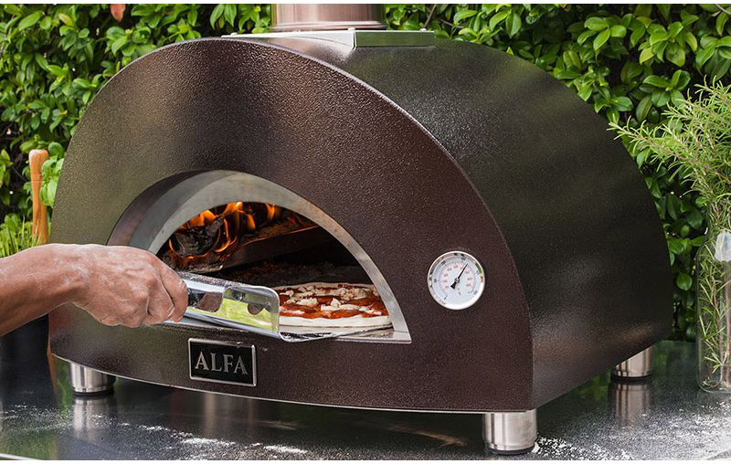 Alfa Nano ウッドペレット式屋外用ピザオーブン 