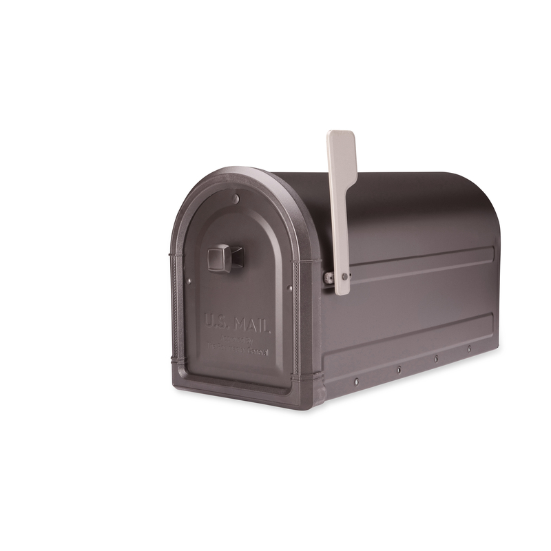 Architectural Mailboxes Roxbury 支柱設置式メールボックス ラブドブロンズ (7900-5RZ-CG-10) / ROXBURY MAILBX PSTMNTBRZ