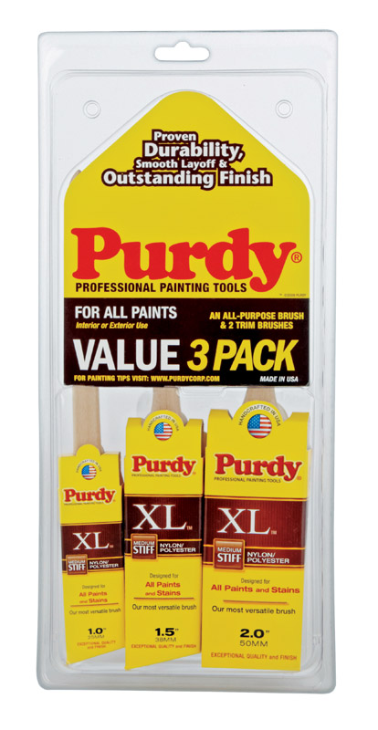 Purdy XL ペイントブラシ３点セット (140853100) / PURDY BRUSH VALUE PK 3PC