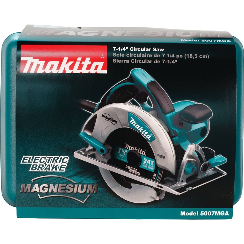 Makita Magnesium コード式サーキュラーソー 7-1/4インチ (5007MGA) CIRCULAR SAW CRD 7-1/