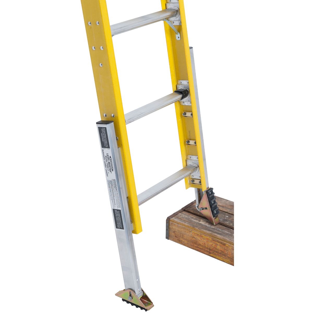 Werner アルミニウム製自動はしご水平調節機 シルバー PK80-2) AUTO LADDER LEVELERS