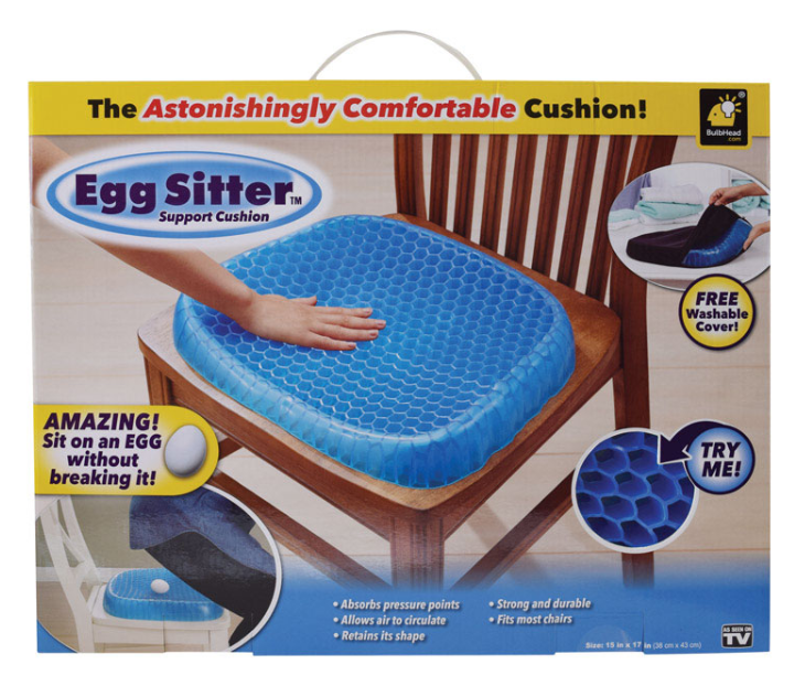 Egg Sitter Astonishingly Comfortable ポリウレタン製シートクッション (12655-4 ) / SEAT CUSHION EGG SITTER