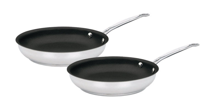 Cuisinart Chef's Classic フライパンセット (722-911NS) / SKILLET SET2PC SS 9"&11"