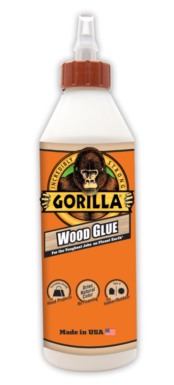 Gorilla 木工接着剤 タン 2本セット (6206001) /  GORILLA WOOD GLUE 36OZ
