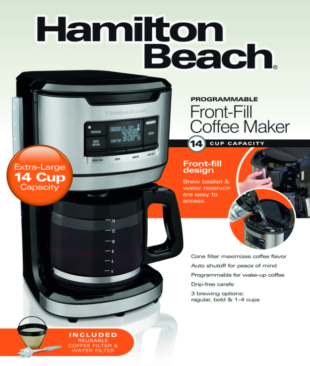 Hamilton Beach コーヒーメーカー 14カップ