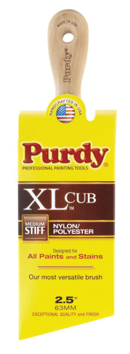 Purdy XL Cub 角度付トリムペイントブラシ (144153325) /  PNTBRSH XL CUB 2.5"
