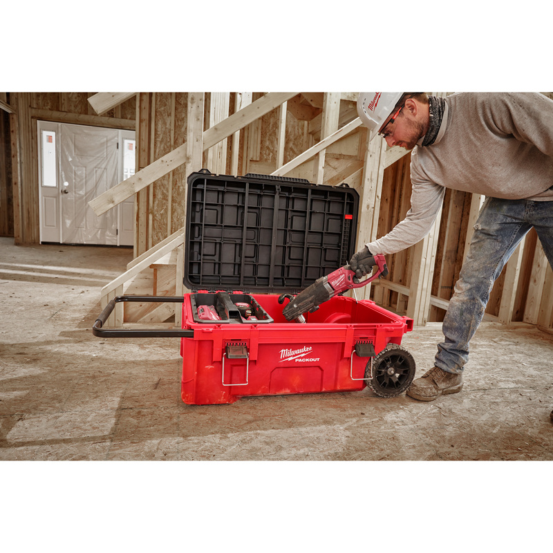 Milwaukee PACKOUT ローリングツールチェスト (48-22-8428) / TOOL CHEST ROLLING 24"L