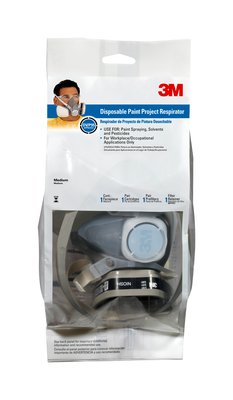 3M  ハーフフェースマスク (52P71PC1-B) / RESPIRATOR PAINT/PESTMED