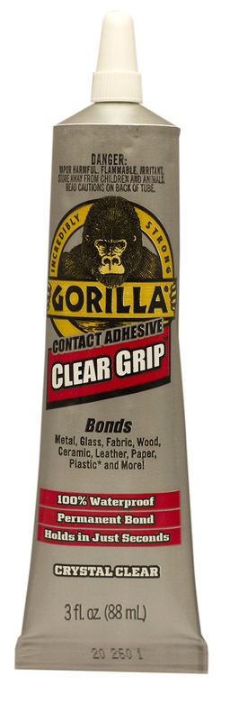 Gorilla Clear Grip 高強度接着剤 6個セット (8040002) / GORILLA CLR GRIP ADH 3OZ