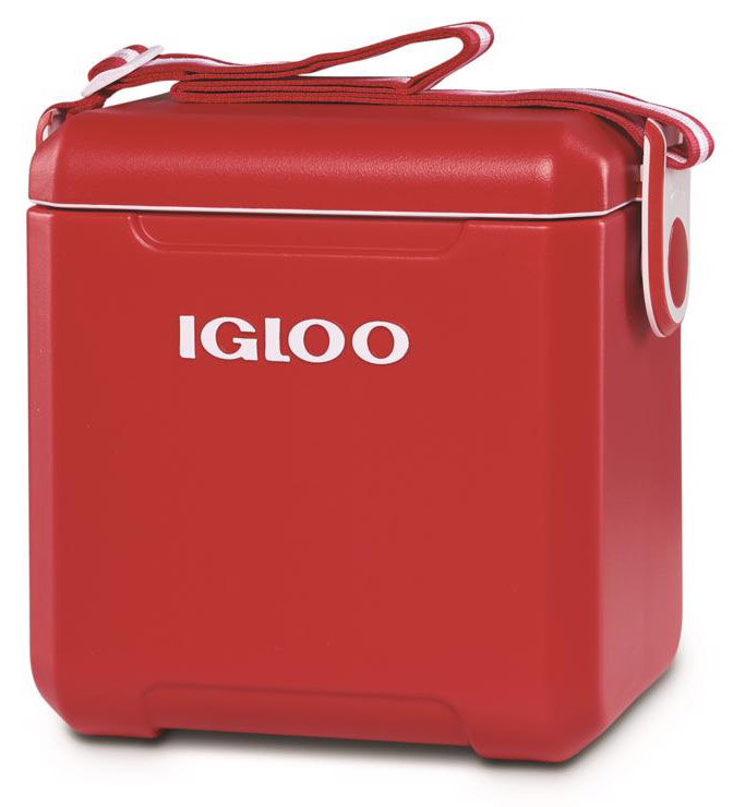 Igloo Tag Along Too クーラー レッド (32657) / COOLER POLYTH RED 11QT