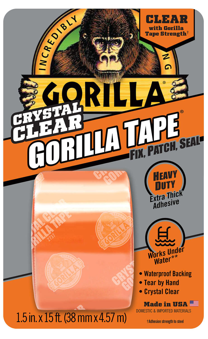 Gorilla 補修テープ クリア (6015002) / GORILLA CLR REPR TAPE15'