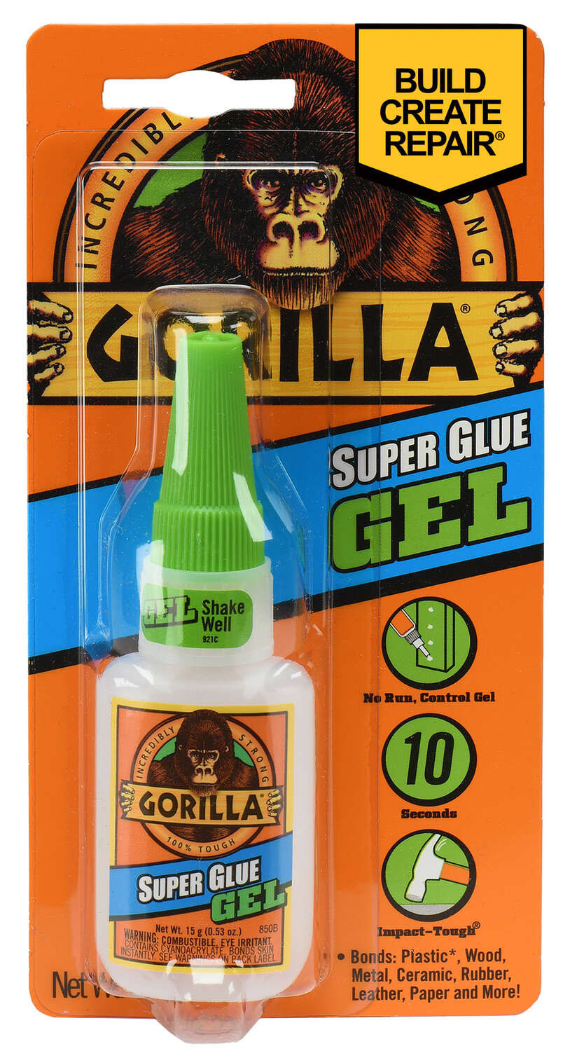 Gorilla 高強度スーパー接着ジェル (7600103) / GORILLA SUPERGLUE GEL15G