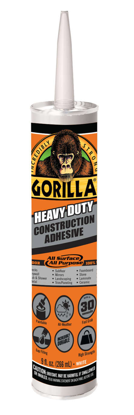 Gorilla 万能建築用接着剤 (8010003) / GORILLA HD CONST ADH 9OZ