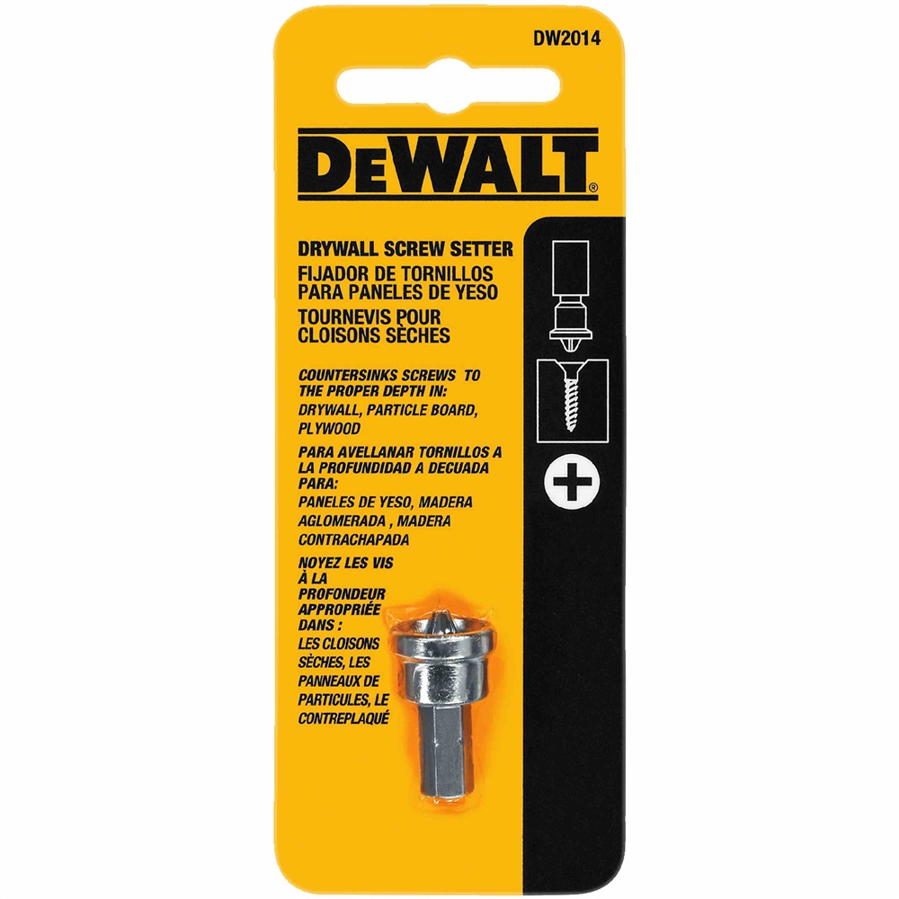 DeWalt　ドライウォールスクリューセッター (DW2014) / BIT DIMPLER DRYWAL #2