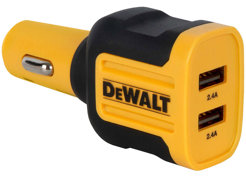 DeWalt USB 充電器 (141 9008 DW2) / MOBILE USB CHARGE 24W 2P