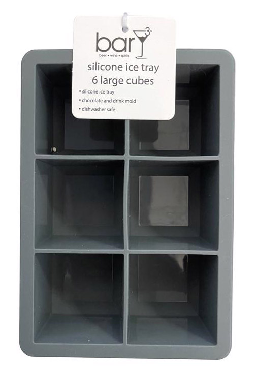 BarY3 シリコン製大型製氷トレー (BAR-0767) / BIG ICE CUBE TRAY SILICN