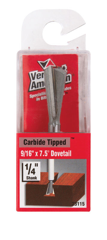 VERMONT AMERICAN   ダブテイル ルータービット 9/16インチ (23115) / ROUTER BIT 9/16 DOVETAIL