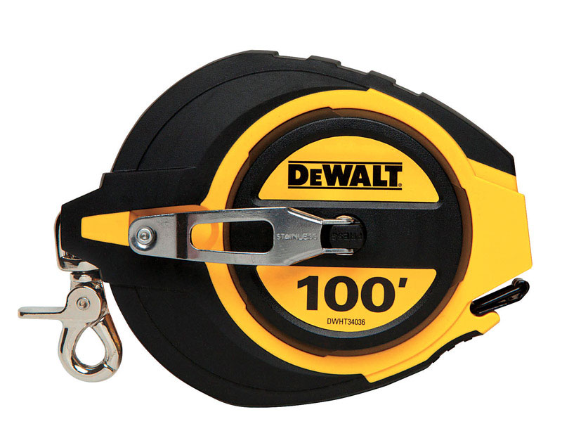 DEWALT テープメジャー 100フィート (DWHT34036L) / TAPEMEASURE100' CLS CASE