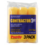 Purdy Contractor 1st ペイントローラーカバー 3パック (140867000) /  CONTRACTOR 1ST 3/8" 3-PK