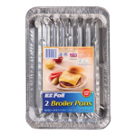 Hefty EZ Foil スーパーブロイラーパン 2個入12パック (00Z90908) / PAN FOIL SUPR BROILR PK2