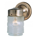 Westinghouse ウォールライト アンティークブラス (66839)/ FIXT JELJAR EXT1L4.5X7.5