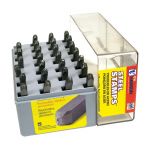 C.H. Hanson  スチール製スタンプ英文字セット 1/8インチ ( 20200) / STAMP SET27PC HANSON1/8IN