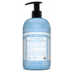 Dr. Bronner's オーガニックシュガーソープ ベイビー無臭 12本セット (SD0604) / SUGAR SOAP BBY-UNSC 24OZ