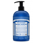 Dr. Bronner's オーガニックシュガーソープ ペパーミント 12個セット(SD0602) / SUGAR SOAP PEPPRMNT 24OZ