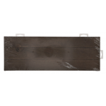 Hillman ラスティック加工木製アドレスプレート 3個セット (848712) / ADDRESS PLATE RUSTC WD