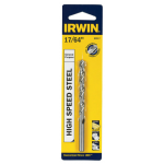 Irwin ハイスピードスティール製ドリルビット 17/64インチ (60517) / DRILL BIT 17/64"HSS
