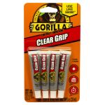 Gorilla Clear Grip 高強度接着剤 4個入 (8130002) / GORILLA CLR GRIP ADH 4PK