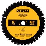DeWalt 丸鋸用カーバイドチップソーブレード (DWA11240) / CIRCLR SAW BLDE 12" 1PK