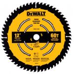 DeWalt 丸鋸用カーバイドチップ仕上げ用ソーブレード (DWA11260) / FINISH SAW BLADE 60T 12"