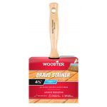 Wooster Bravo Stainer フラットペイントブラシ ( F5119-4-3/4) / BRAVO STAINPNTBRSH4-3/4"