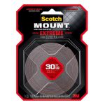 3M Scotch Mount 取付テープ ブラック (414H-MED) / MOUNTING TAPE BLK 1X125"