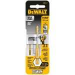 DeWalt Impact Ready ドリルビット (DD5111) / IMPACT DRILL BIT 11/64"