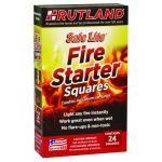 Rutland Safe Lite 木製ファイヤースターター 24個入 ( 50C) / FIRE STARTER WOOD 24PK
