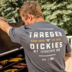 Dickies Traeger Tシャツ チャコールグレー  Lサイズ (TRGSS1CHL) / TSHIRT SS CHRCL GRY L