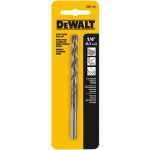 DeWalt ブラックオキサイド ドリルビット (DW1116) / DRILL BIT BLK-OXD 1/4X4"