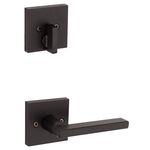 Kwikset San Clemente 金属製ハンドルセット マットブラック (98180-020) / HANDLESET METAL MT BLK