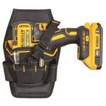 DeWalt 7ポケット付ドリルホルスター (DWST540501) / DRL HOLSTR BLK YLW 7PKT