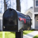 Gibraltar Mailboxes Elite メールボックス ブラック (E1600BAM) / MAILBOX RURAL T2ELITE BL