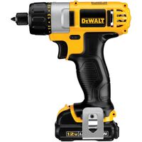 DEWALT　12Vマックス コードレススクリュードライバーキット