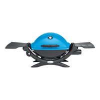 WEBER Q1200 LPガスグリル ブルー (51080001) / WEBER Q1200LP TBLTOP BLU