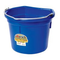 Little Giant プラスティック製バケツ (P-22 FB BLUE) / PAIL FLAT-BACK 22QT BLUE