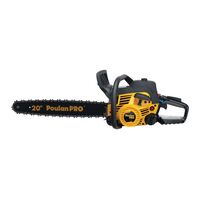 POULAN PRO  ガスチェーンソー 20インチ (967061501) / GAS CHAINSAW 50CC 20"